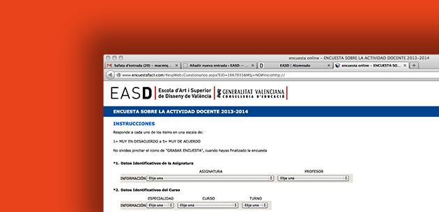 L’enquesta sobre la qualitat de l’ensenyament ja es pot emplenar on line