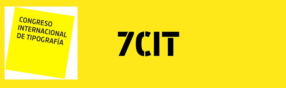 7é Congrés Internacional de Tipografia