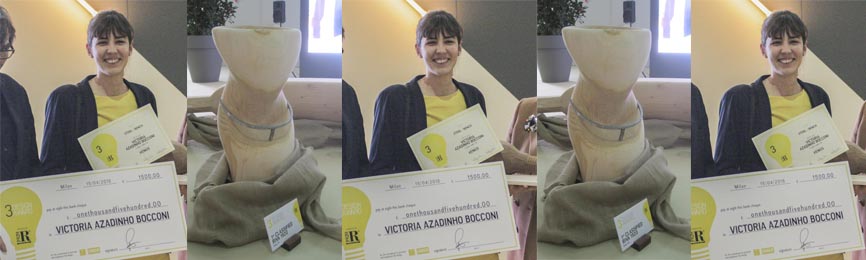 Victoria Azadinho egresada del Máster en Creatividad, gana un premio internacional
