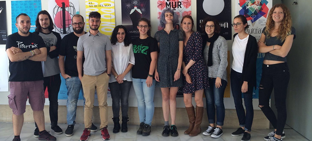 Eva Muñoz, periodista de la revista Verlanga, en el máster de gráfico