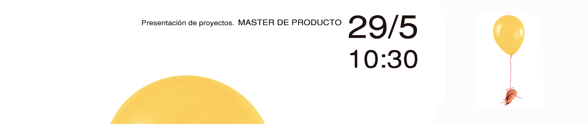 Presentación de proyectos del Master de Producto