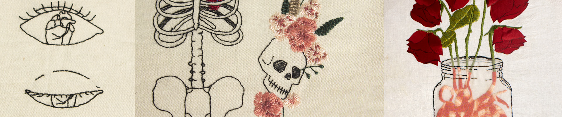 Bordado Aplicado a la Moda y la Ilustración exhibe trabajos en el Octubre