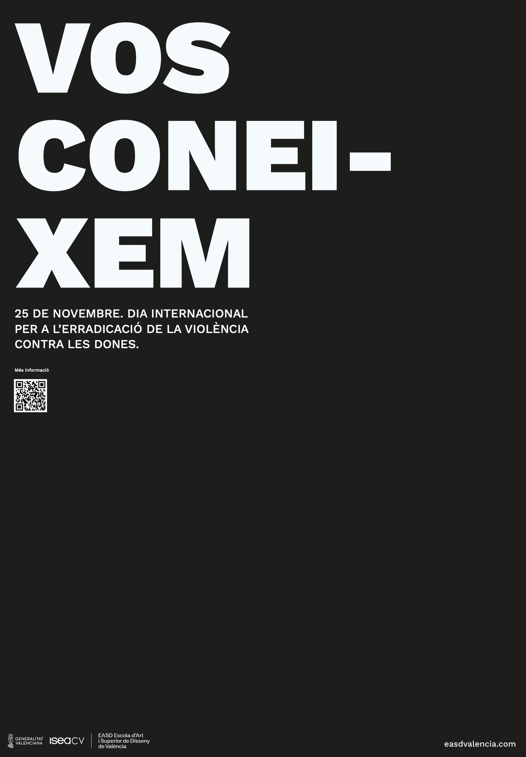 La EASD València reflexiona sobre la violencia en redes con dos conferencias y una campaña gráfica de concienciación